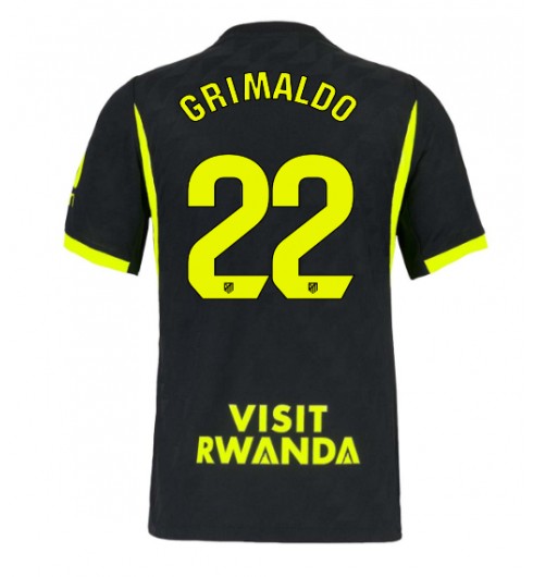 Atletico Madrid Alejandro Grimaldo #22 Bortedrakt 2026-27 Korte ermer Atletico Madrid Alejandro Grimaldo #22 Bortedrakt 2026-27 Korte ermer